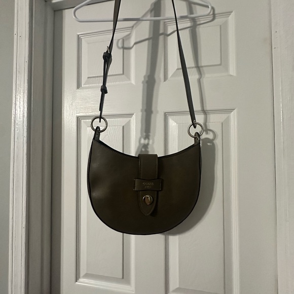 Guess Handbags - Guess Olive Green Shoulder Bag